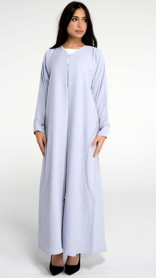 Light grey abaya for women online
