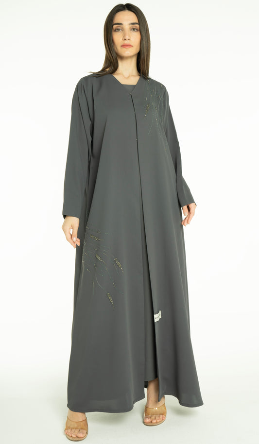 Simple Thread & Bead Embellishment Design