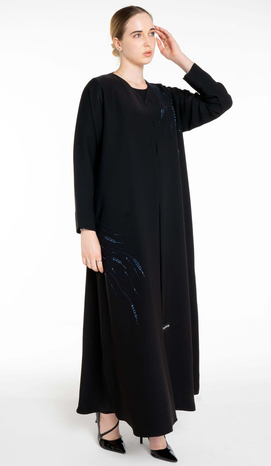 Simple Thread & Bead Embellishment Design