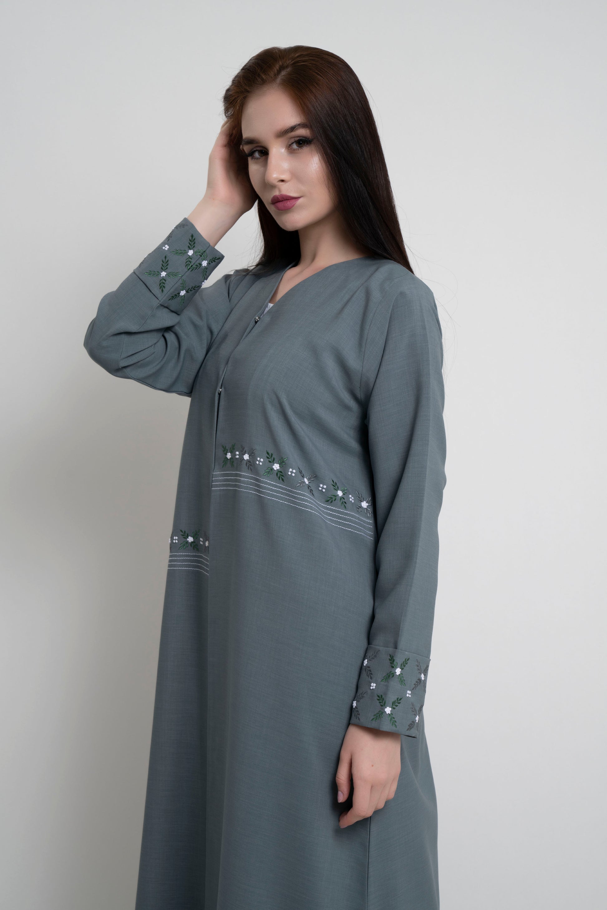 Green abaya for women online