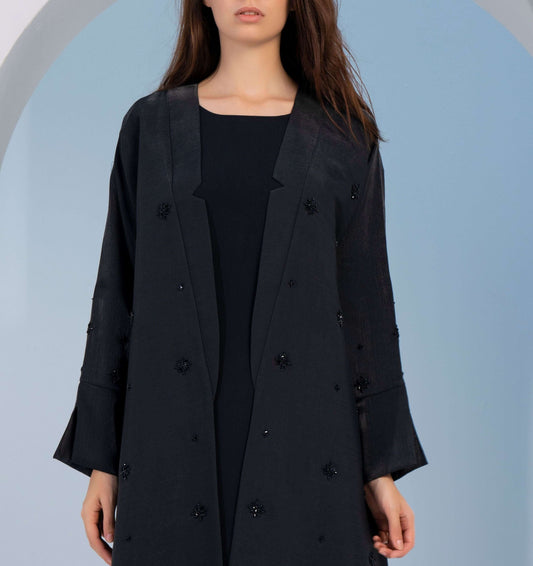 star sparkle embellishments abaya designs