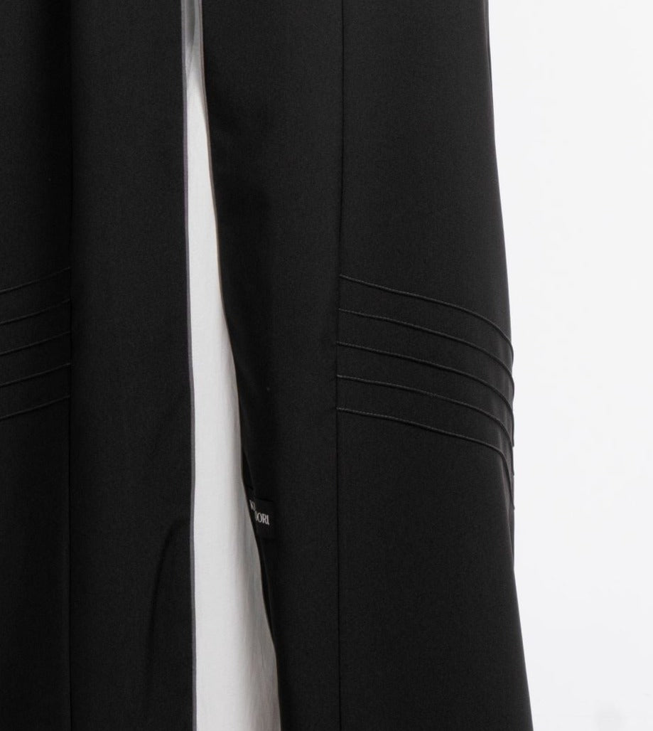 Abaya with piping design