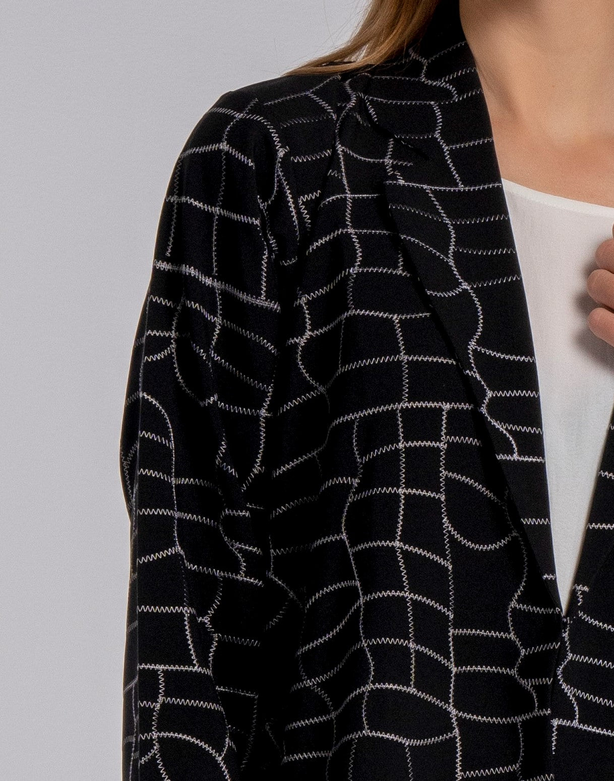 machine print abaya design