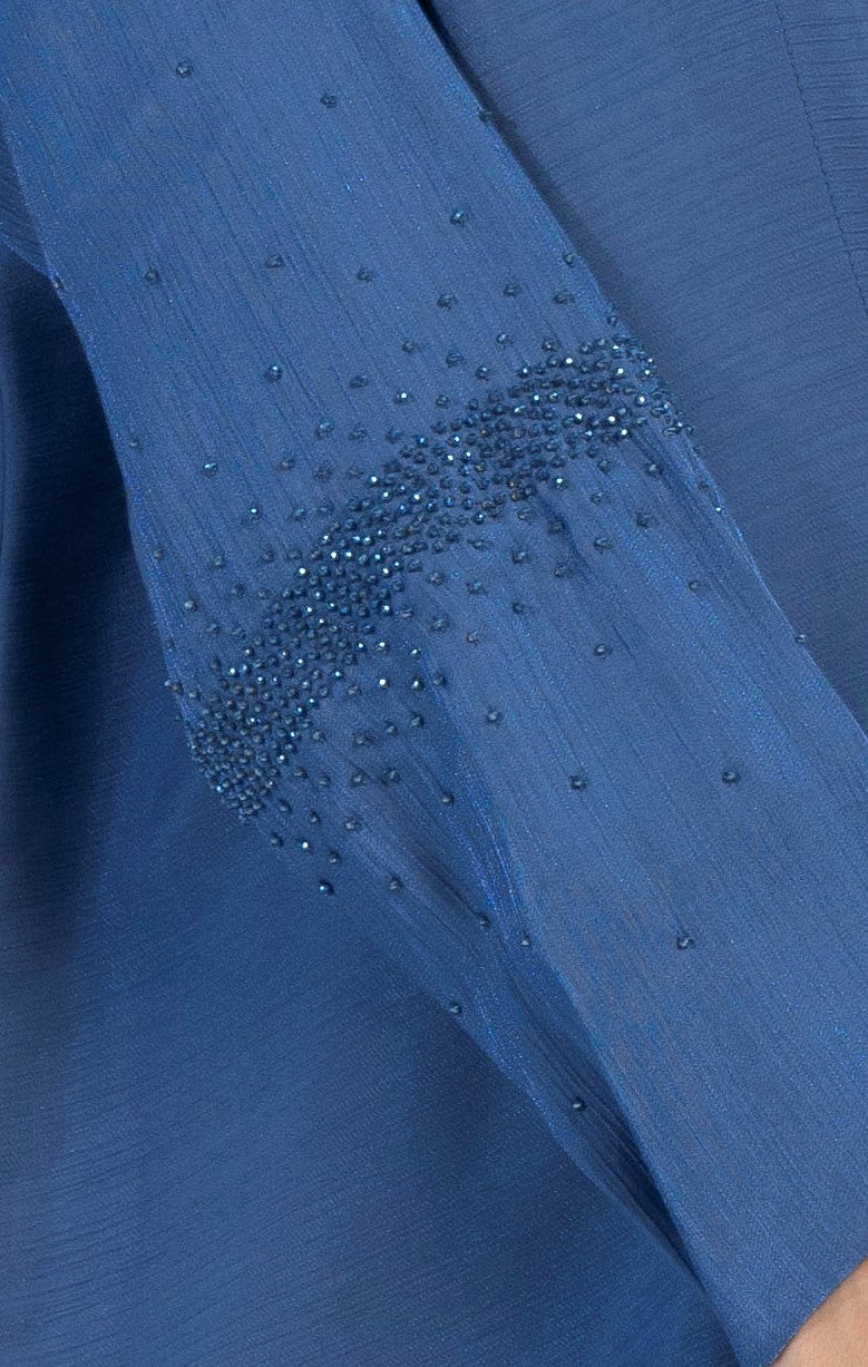 Detailed view of sparkling embellishments