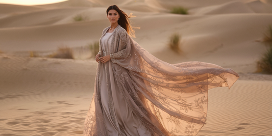 Desert Wedding Season The Perfect Abayas for Outdoor Celebrations
