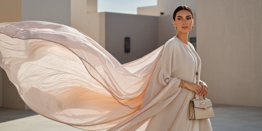 Soft Shades, Strong Presence Styling Light Abayas with Impact