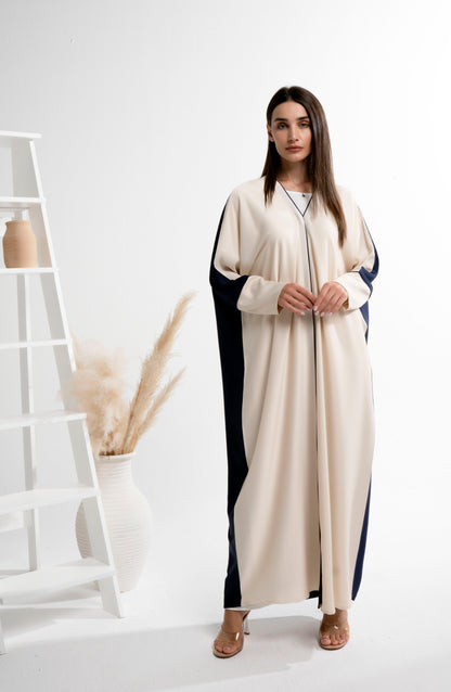 Bahraini style abaya front view