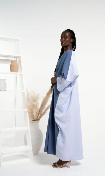 Color block abaya for sale in Dubai
