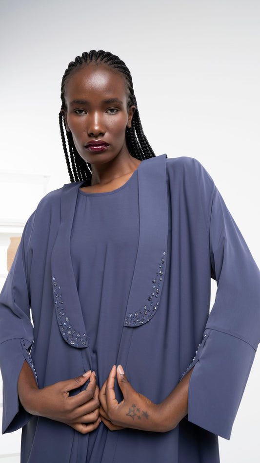 Bisht abaya with bead work for sale 