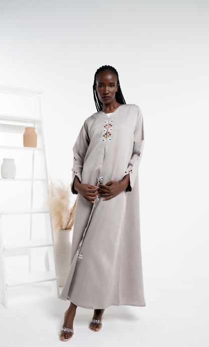 Beige Abaya for women