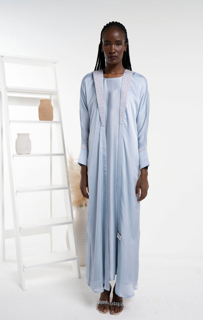 Silk satin abaya for sale in Dubai