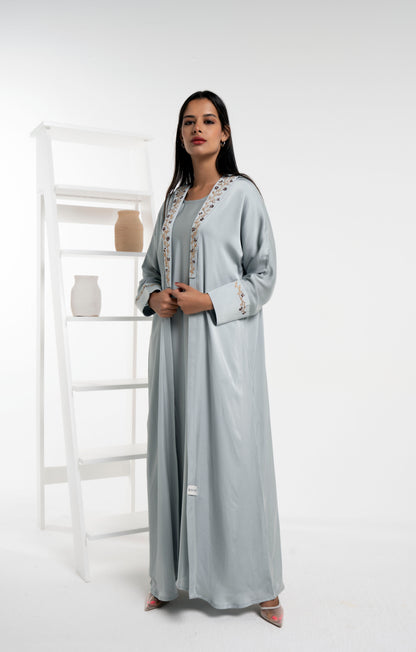 Sea Green abaya for women for sale in Dubai