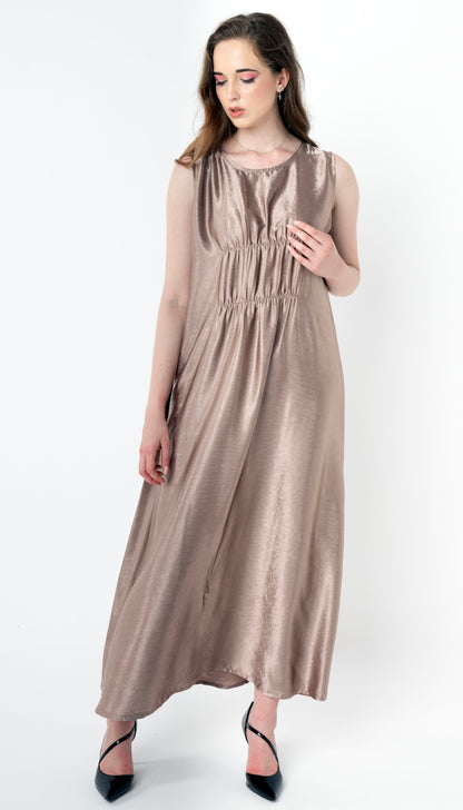 Simple Casual Wear In Shining Fabric