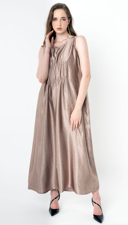 Simple Casual Wear In Shining Fabric