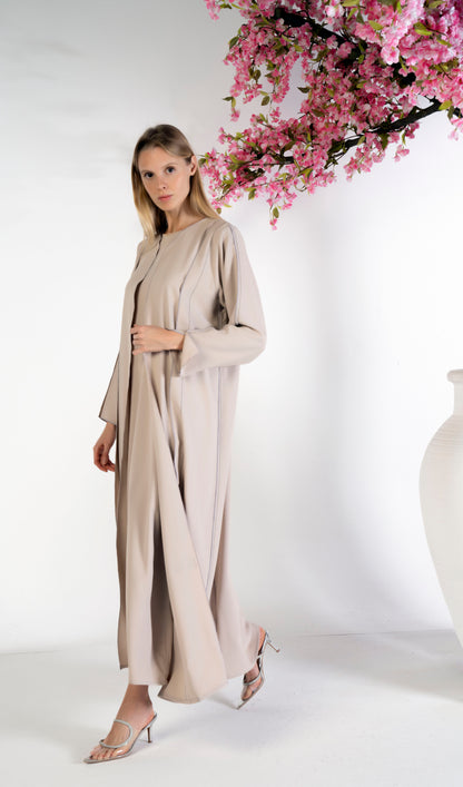 Beige abaya for women online