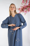 Blue abaya for women in Dubai for sale