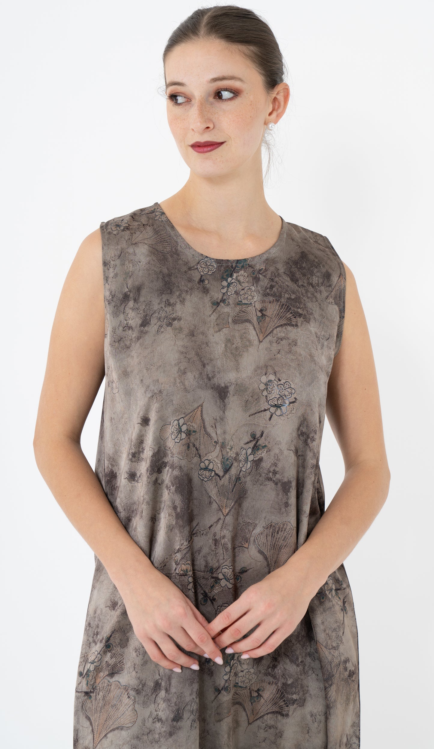 Floral Print Casual Wear Inner Dress