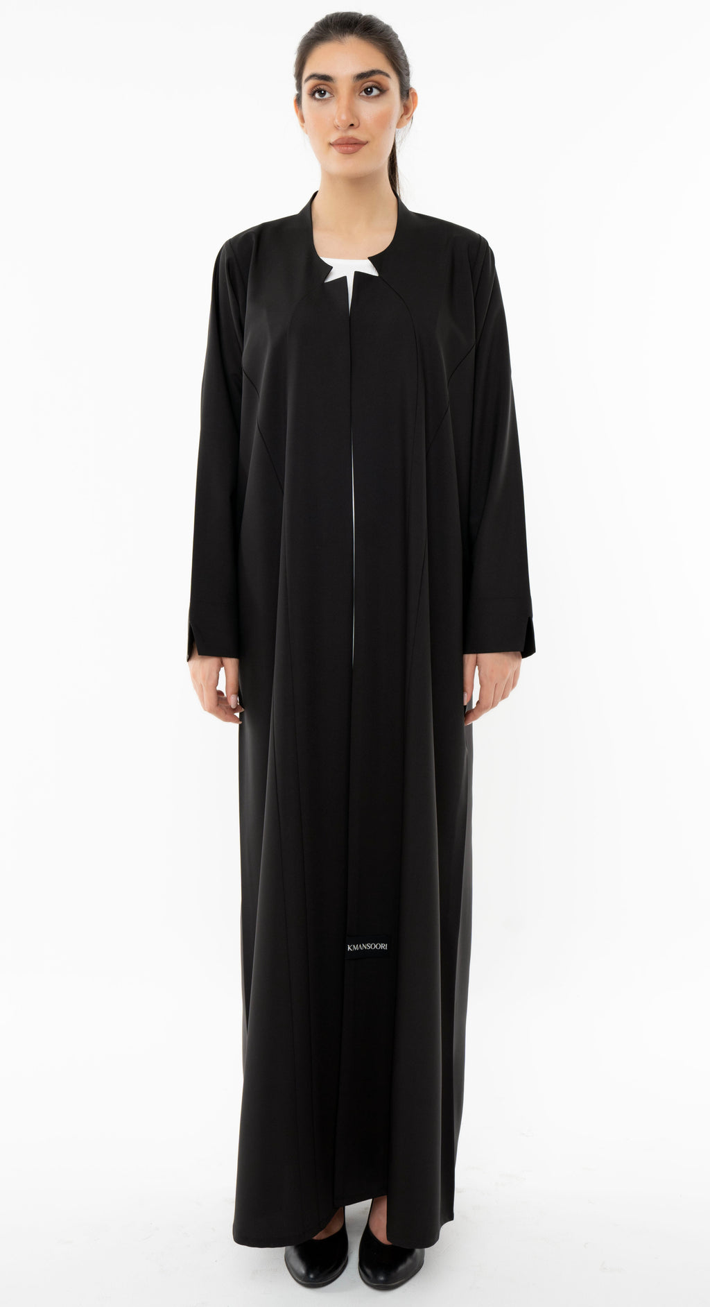 Sada Abaya With Curve Cut Design