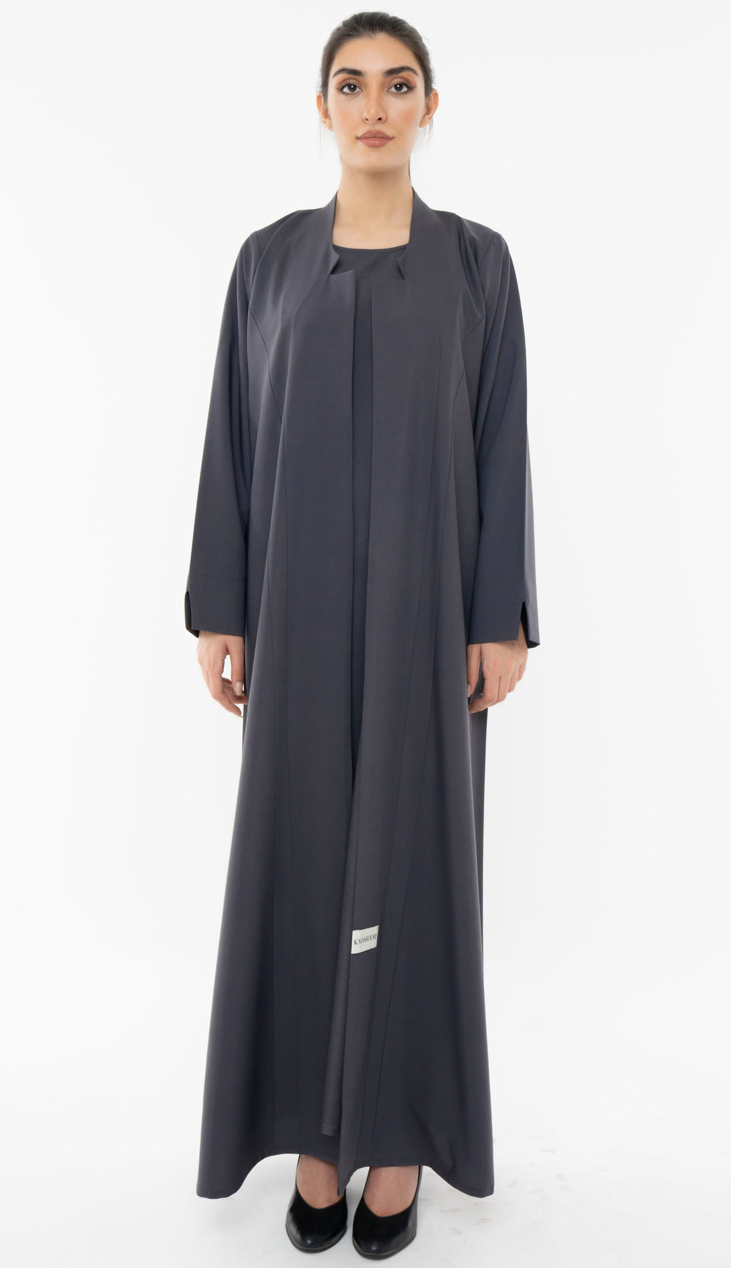 Sada Abaya With Curve Cut Design