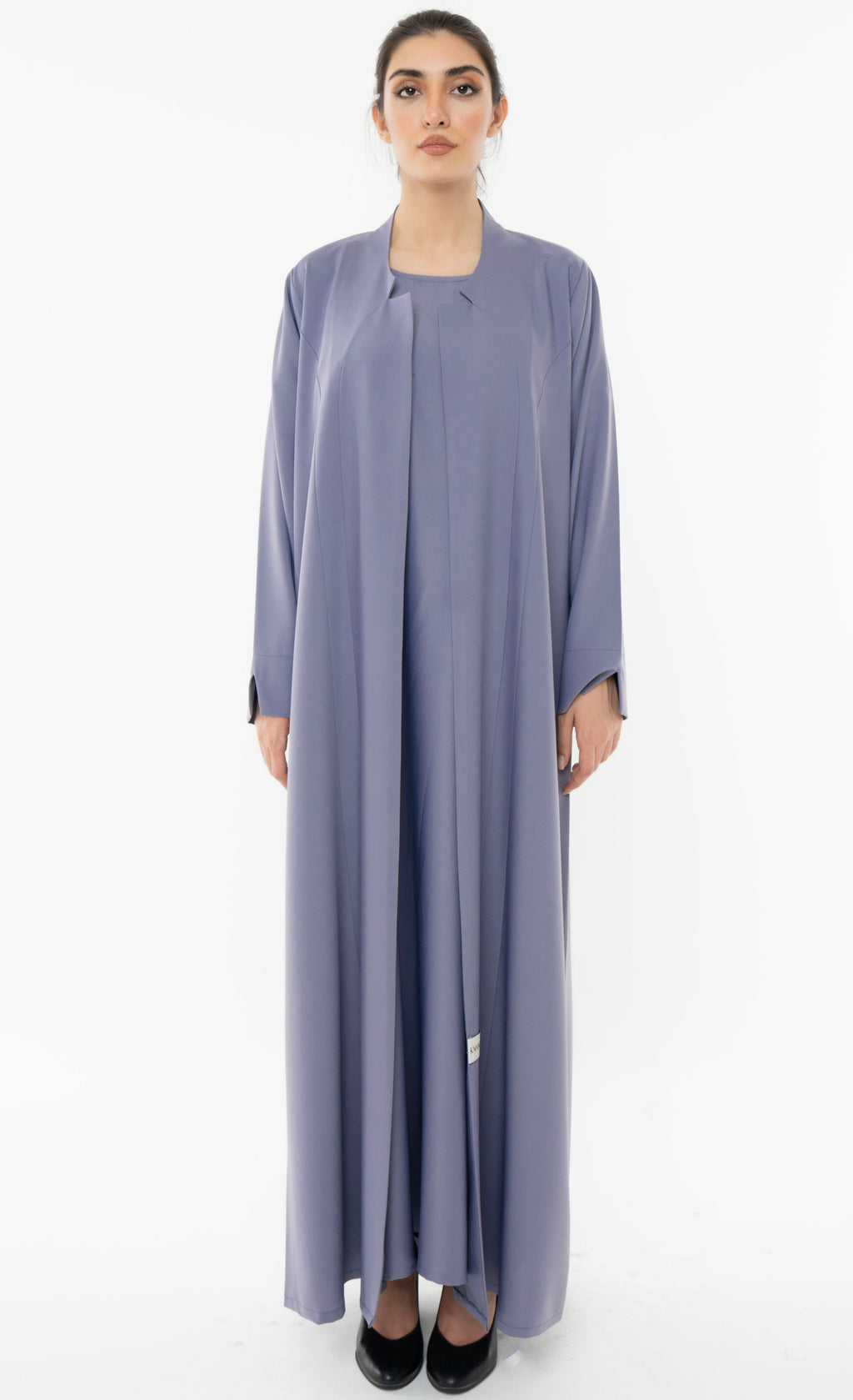 Sada Abaya With Curve Cut Design