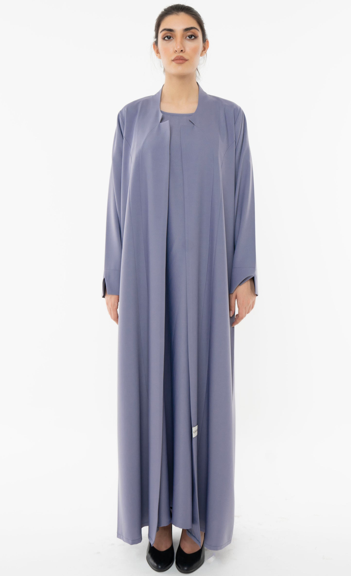 Sada Abaya With Curve Cut Design