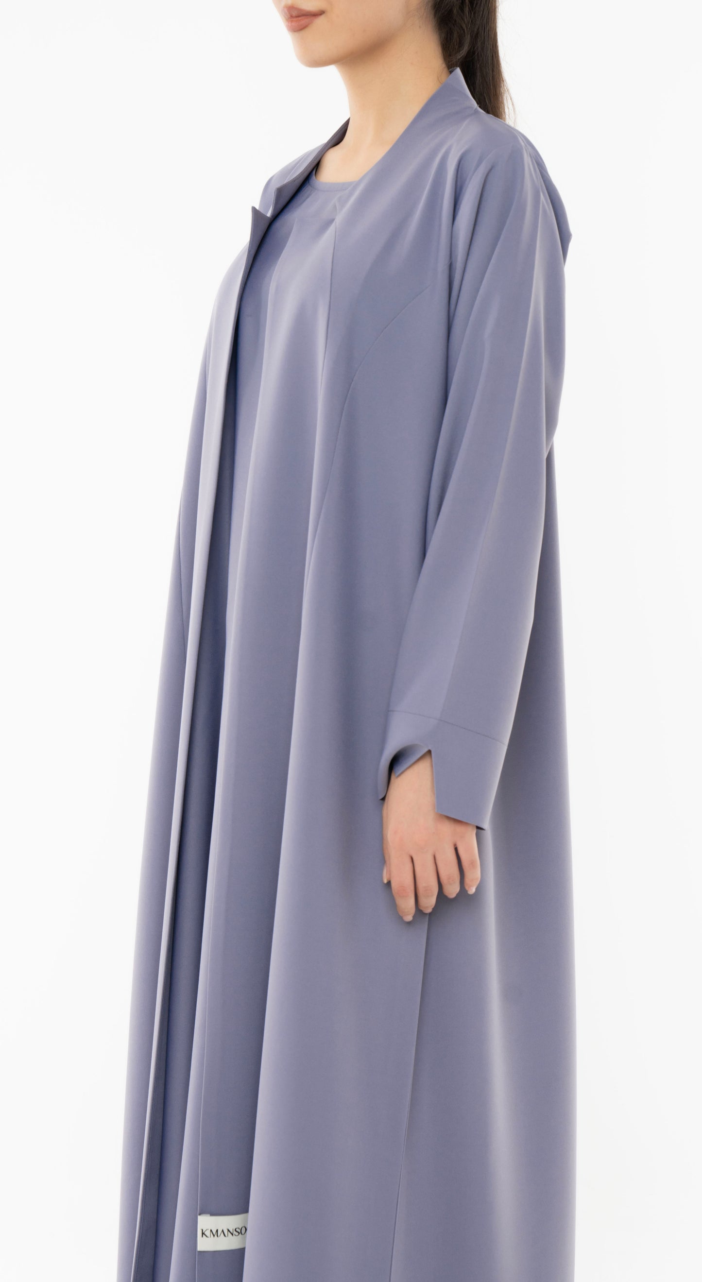 Sada Abaya With Curve Cut Design