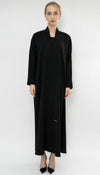 Beautiful High Neck Pattern Abaya