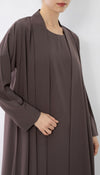 Sada Abaya With High Neck Style