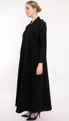 Bold Look High Neck Pattern Abaya