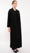 Bold Look High Neck Pattern Abaya