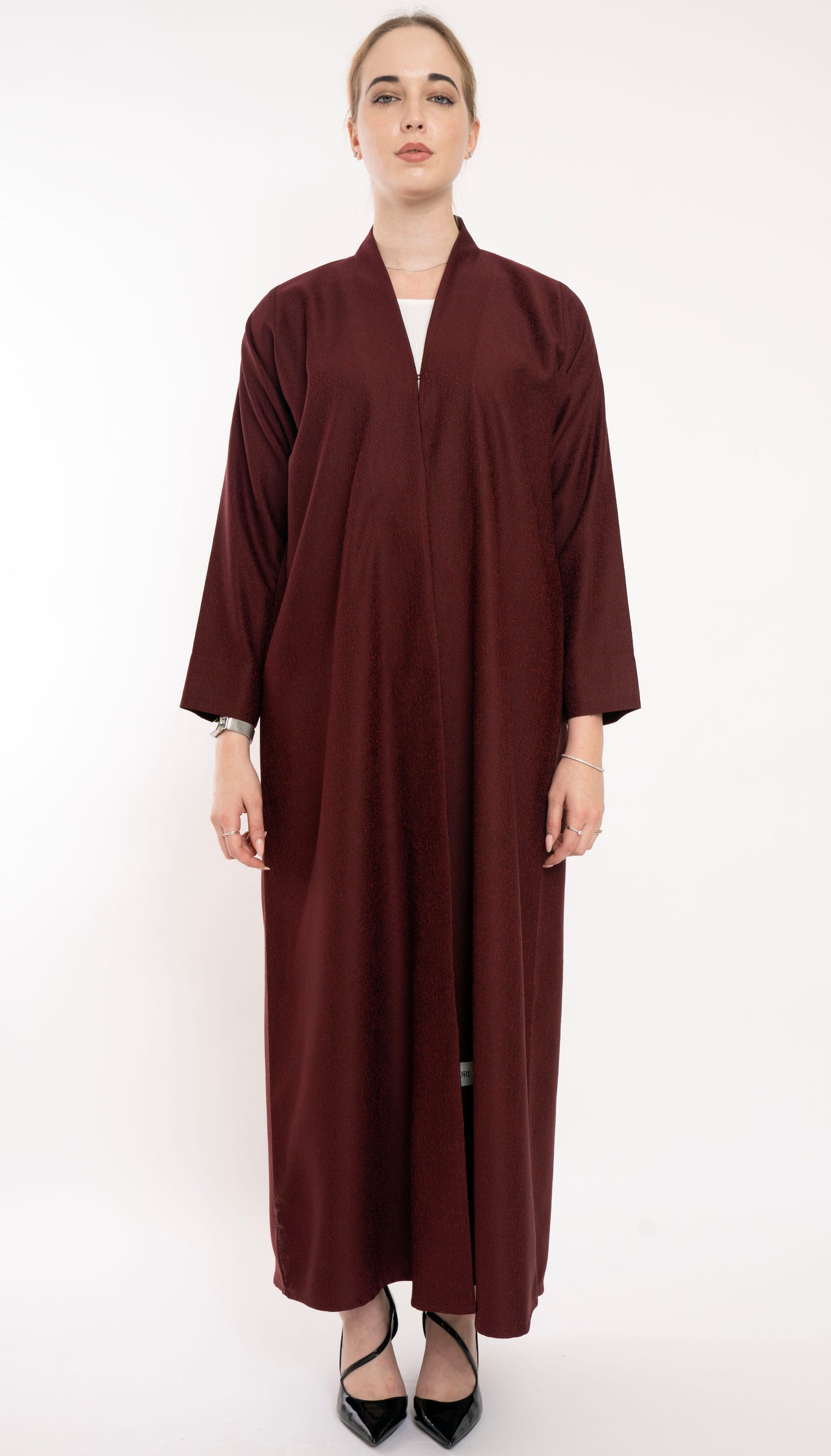 Beautiful Simple High Neck Abaya