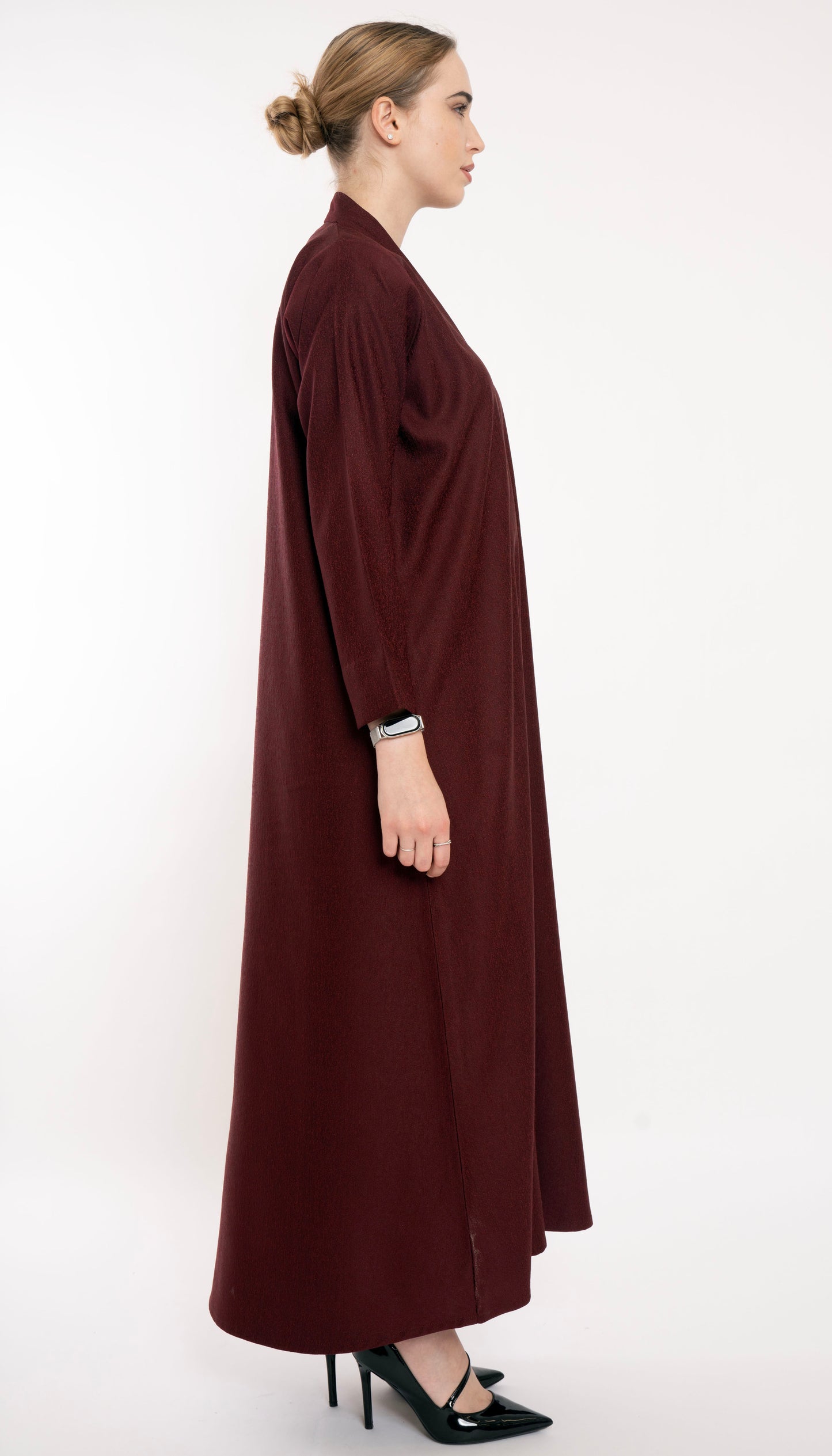 Beautiful Simple High Neck Abaya