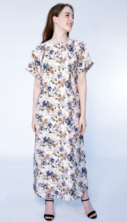Simple Casual Wear In Floral Print Fabric