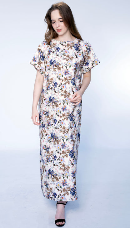 Simple Casual Wear In Floral Print Fabric