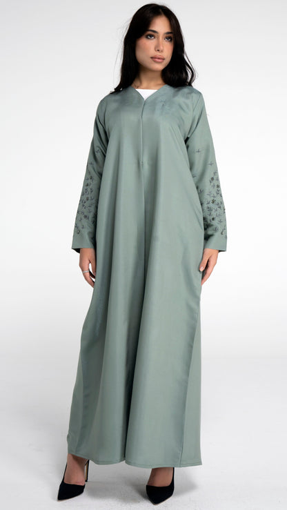 Light green abaya for women online
