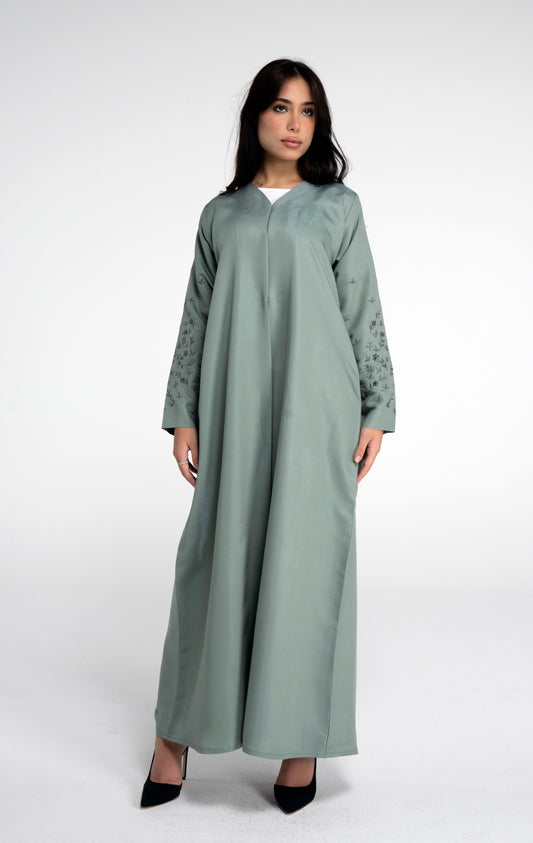 Light green abaya for women online