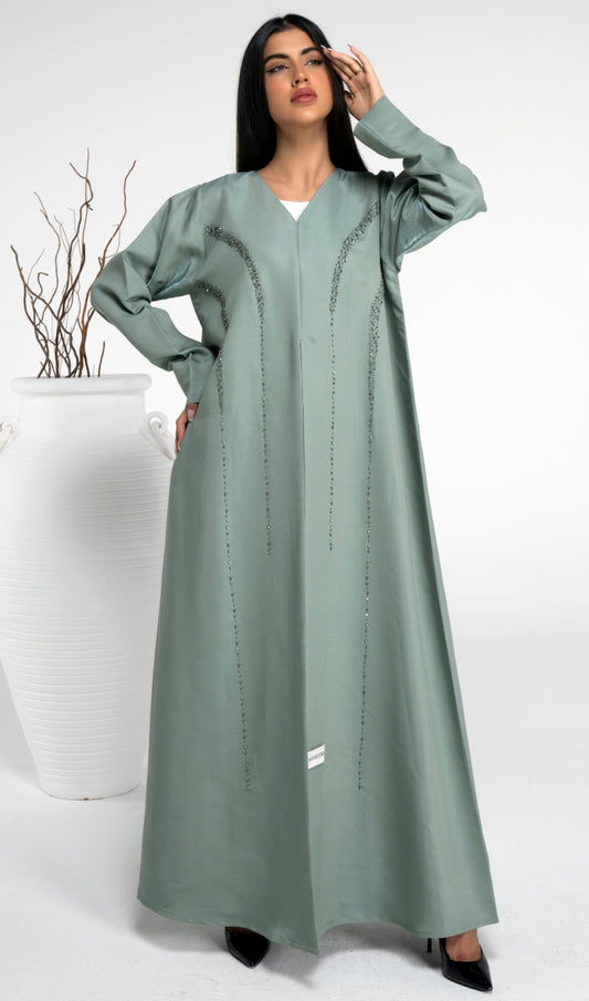 Light green abaya for women online