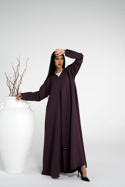 Purple abaya for women