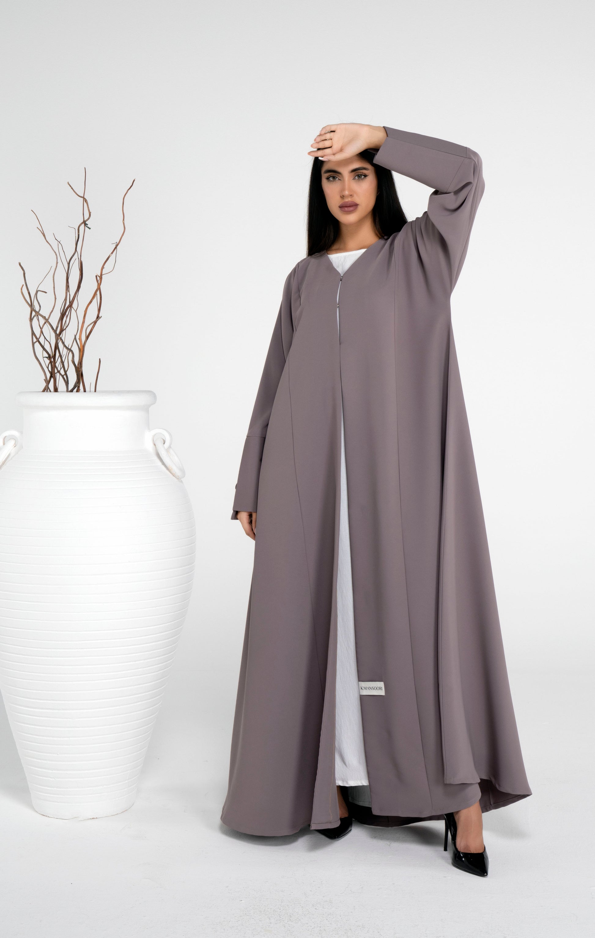 Brown abaya for women for sale in Dubai