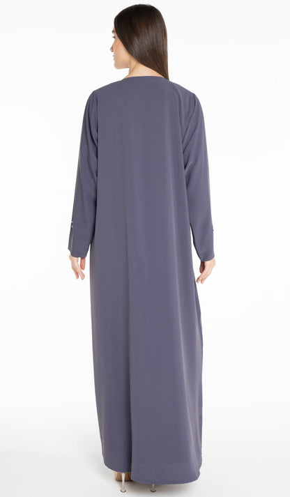 عباية سدا مع أزرار مميزة
