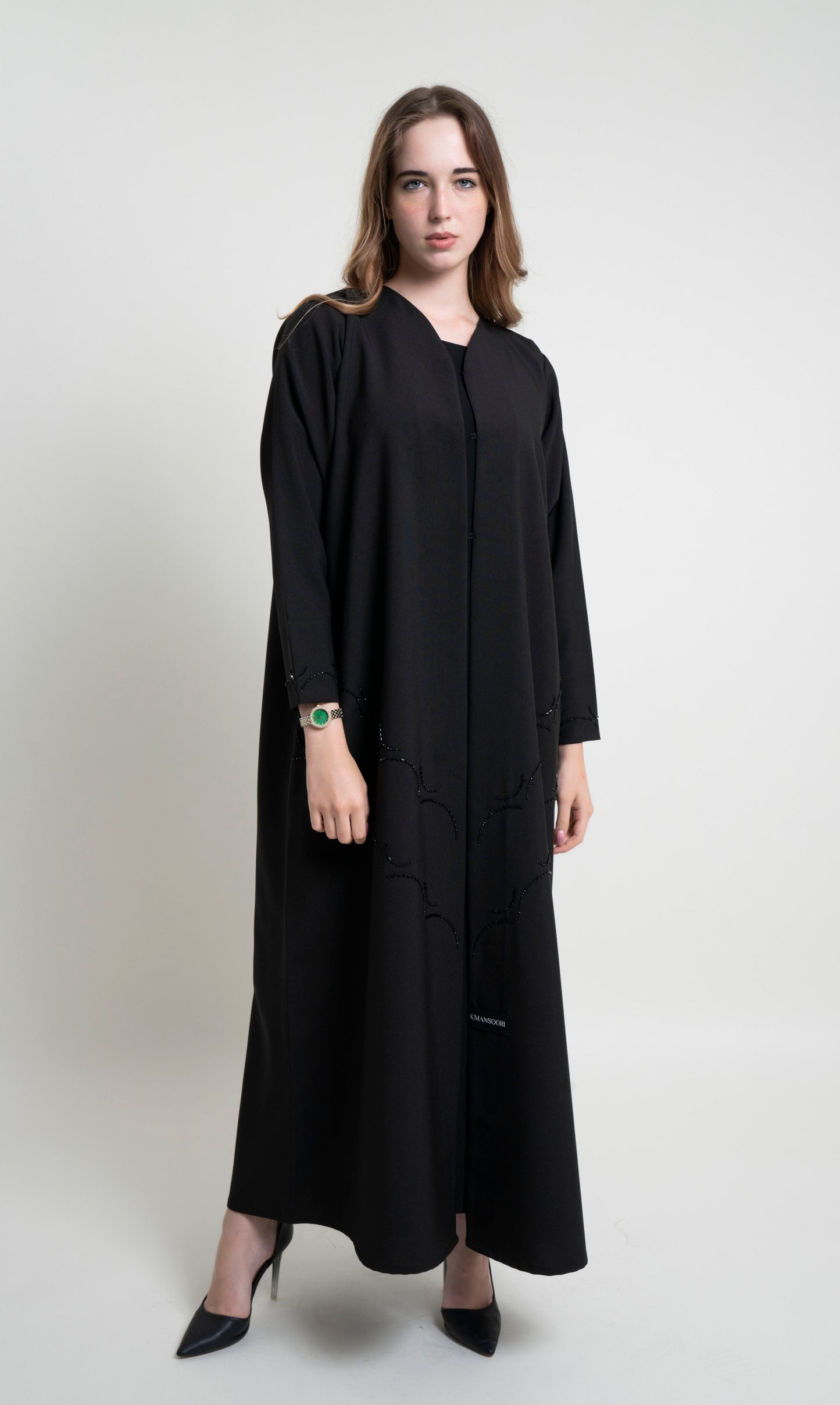 Curve designed abaya for women