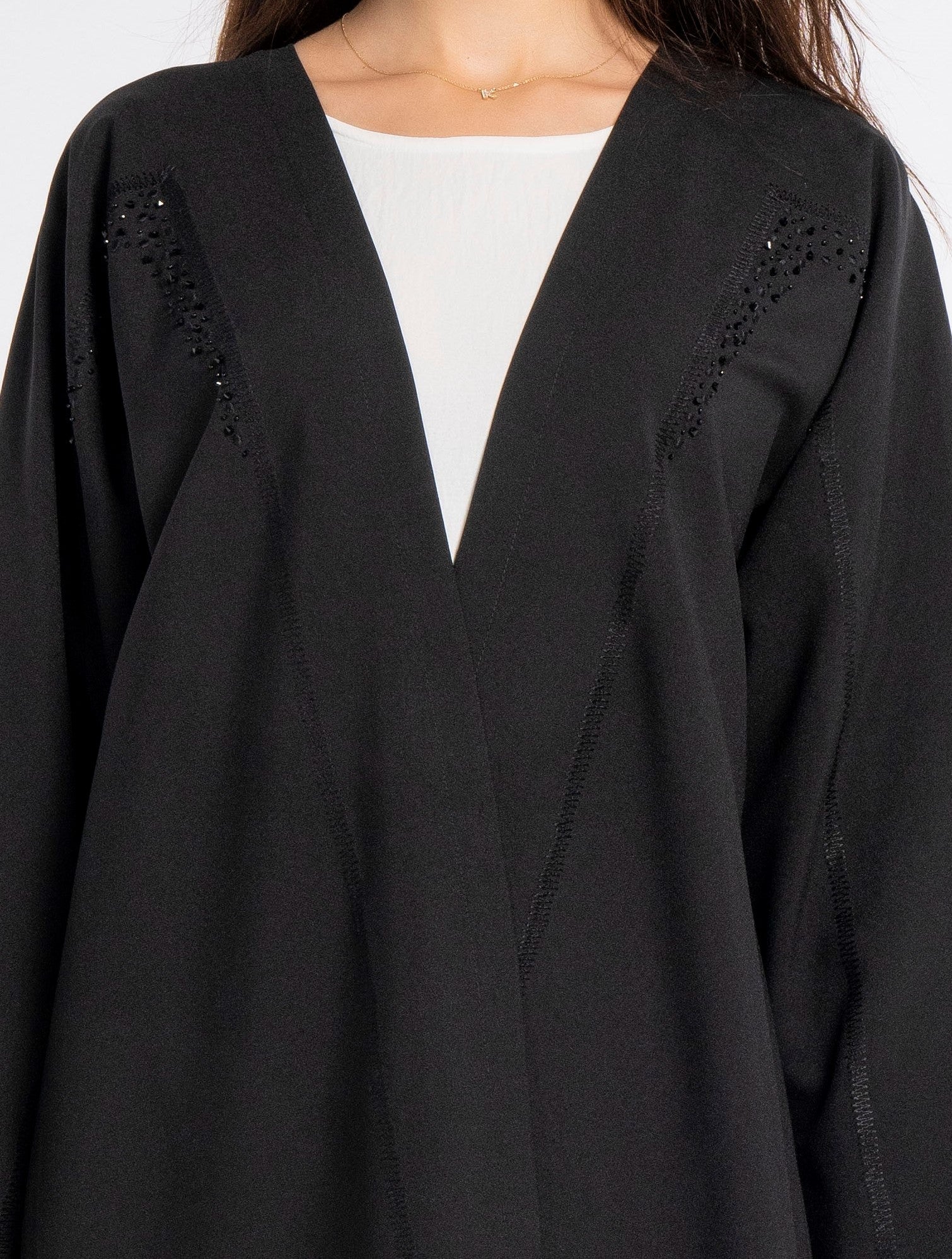 black bisht abaya designs