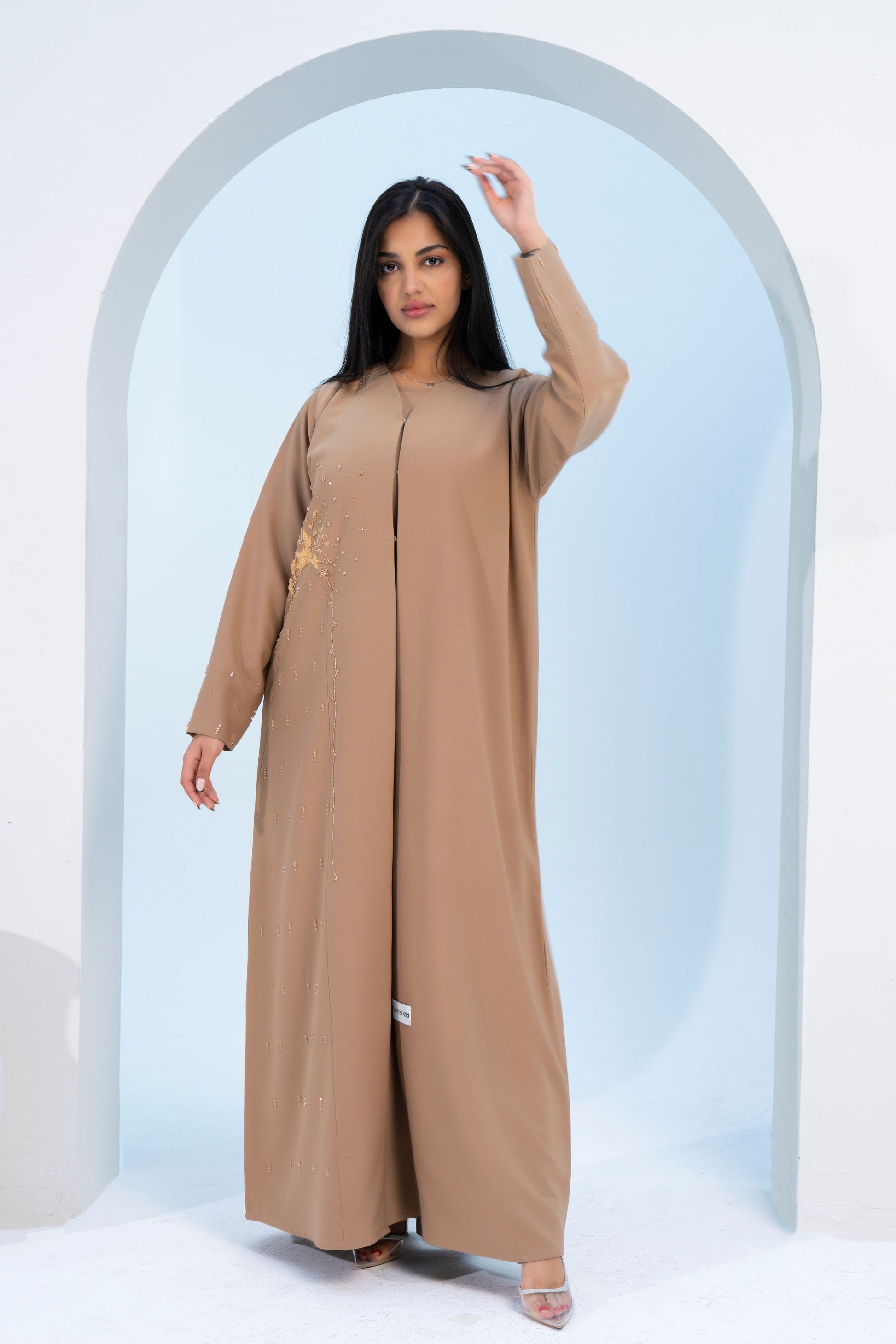 Cheap beige abayas