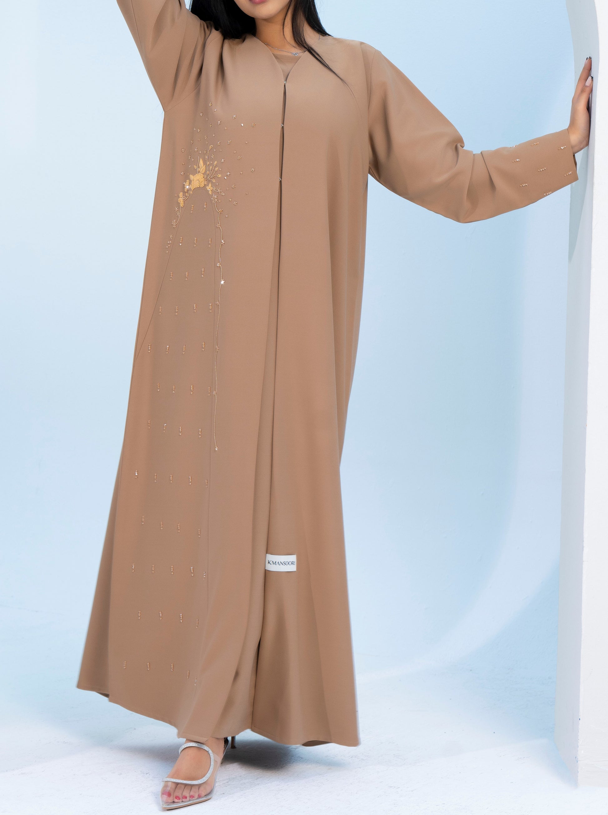 Beige abaya store
