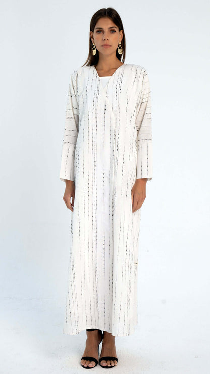 White abaya for women